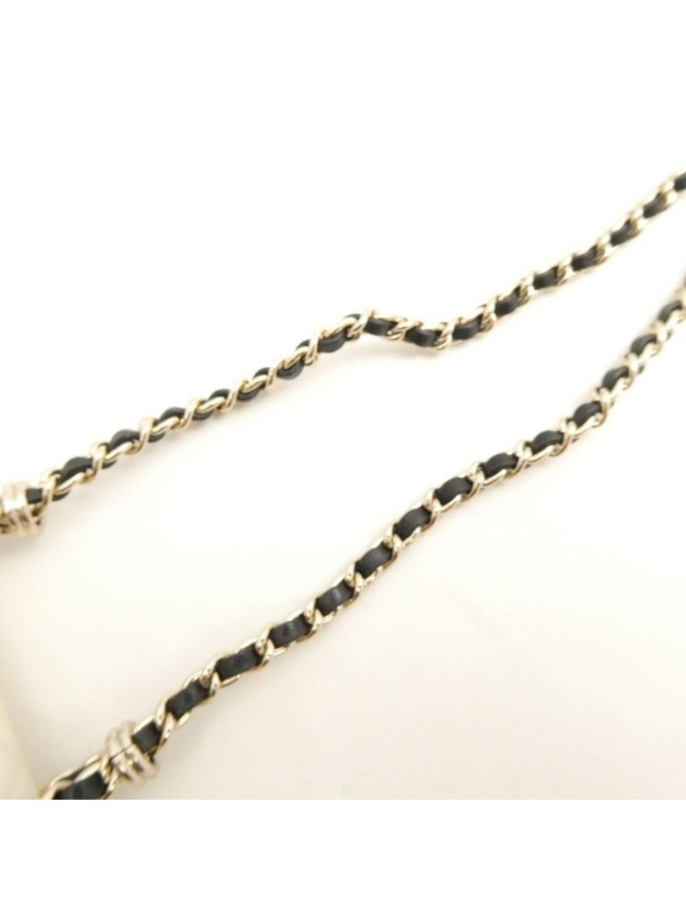 ★SOLD★ Chanel Necklace Quilted Bag Chain Pendant - Picture 5 of 8